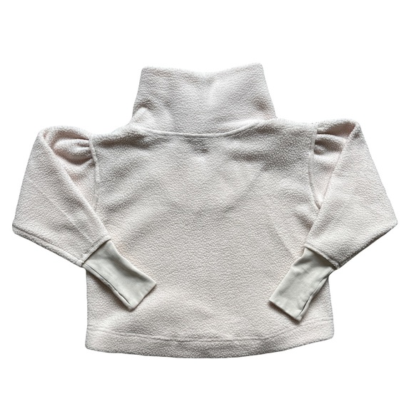 Free People Poppy Pullover half zip fleece sweater - Picture 5 of 7